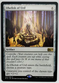 MTG Obelisk of Urd Core Set 2015 (M15) Regular - Image 1