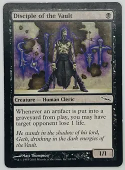 Disciple of the Vault Mirrodin Regular Magic The Gathering - Image 1
