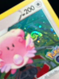 Pokemon Tcg Blissey(SWIRL) 052/078 Pokemon GO Cosmos Holo - Image 2