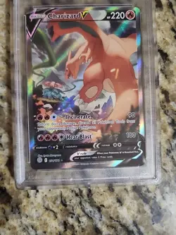 Pokemon SWSH: Brilliant Stars Charizard V Alternate Art 154/172 Mint Condition - Image 1