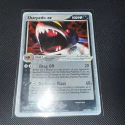 Pokemon Deoxys - Sharpedo EX 104/107 Reverse.Holo NM/LP - Image 1