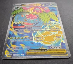 Mega Venusaur ex 155/132 Double Rare Mega Evolution Pokemon TCG NM - Image 2