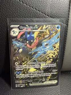 Pokemon SVP Kingdra ex 131 + Greninja ex 132 Black Star Promo NM - Image 4