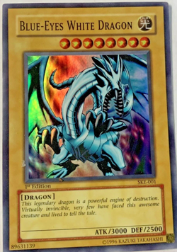 Blue-Eyes White Dragon SKE-001 Starter Deck: Kaiba Evolution 1st Edition YuGiOh - Image 1