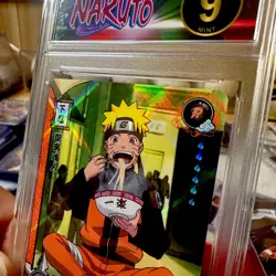 Naruto Uzumaki NR-BR-001 Naruto Kayou Card CG Mint Ultra Rare GM 9 - Image 2