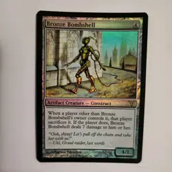 Bronze Bombshell Foil Dissension - Rare - Magic the Gathering MTG Card 2006 - Image 4