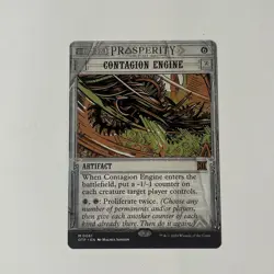 Contagion Engine - Outlaws of Thunder Junction: Breaking News 61 - NM - Image 2