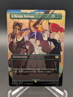 A Realm Reborn (Borderless) Final Fantasy Foil - Image 1