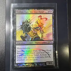 Xiahou Dun, the One-Eyed Judge Promos Foil - Image 1