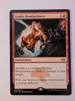 MTG Goblin Bombardment Modern Horizons 2 Regular NM - Image 1