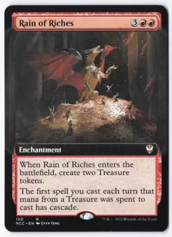 Rain of Riches (Extended Art) R Commander: Streets of New Capenna 150 NM - Image 1