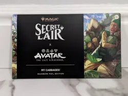 MTG Secret Lair x Avatar: The Last Airbender | My Cabbages! FOIL Edition INHAND - Image 1