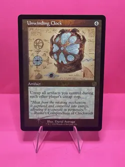 Unwinding Clock (Schematic) The Brothers' War: Retro Frame Artifacts Foil - Image 1