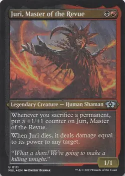Juri, Master of the Revue (Foil Etched) March of the Machine: Multiverse Foil - Image 1
