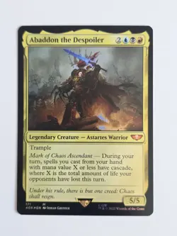 Mtg - Abaddon The Despoiler - FOIL - Free P+P - Image 1