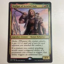 Wulfgar of Icewind Dale AFC Commander MTG NM - Image 1
