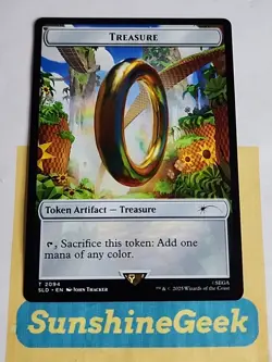 Treasure Token (2094) Sonic Secret Lair Drop Regular Sonic - Image 1