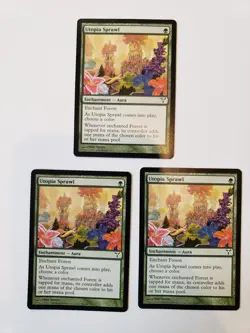 Utopia Sprawl 3x x3 Dissension Regular LP MTG Magic the Gathering - Image 1