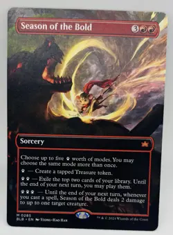 MTG Season of the Bold (Borderless) Bloomburrow Regular - Image 1