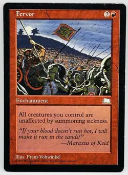 MTG Fervor Weatherlight Regular - Image 1