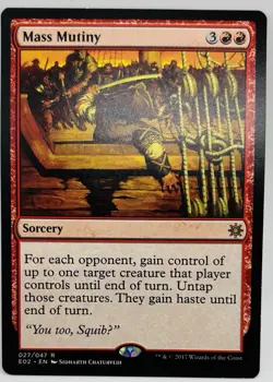 MTG Mass Mutiny Explorers of Ixalan Regular - Image 1