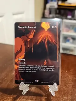 Volcanic Torrent (Borderless) MTG Avatar: The Last Airbender: Eternal-Legal TLE - Image 1
