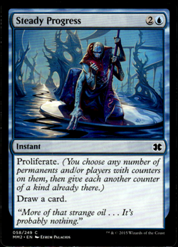 Steady Progress - Modern Masters 2015 [#58] MTG Magic The Gathering - Image 1