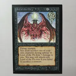 Lord of the Pit x (1) MTG - Collectors' Edition (CE) - EX/NM - Image 1