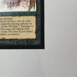 Lord of the Pit x (1) MTG - Collectors' Edition (CE) - EX/NM - Image 4