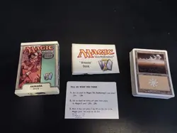 Magic The Gathering MTG Armada Theme Deck 7th Edition White 100% Complete LP - Image 1
