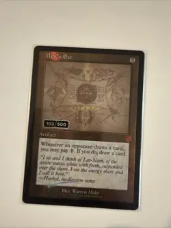 Mind's Eye (Schematic) (Serial Numbered) The Brothers' War: Retro Frame 102/500 - Image 1