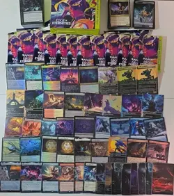 Lot Of MTG Edge of Eternity Collector Booster Box Rares Uncommons Commons Foil - Image 1