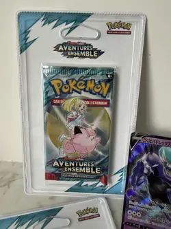 Art Set EV09 - 4 booster Blister scellee cartes Pokemon Aventures Ensembles - Image 2