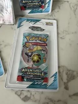 Art Set EV09 - 4 booster Blister scellee cartes Pokemon Aventures Ensembles - Image 4