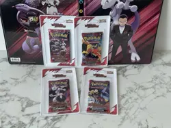 Art Set EV10 4 booster Blister scellee cartes Pokemon Rivalites Destinees - Image 1