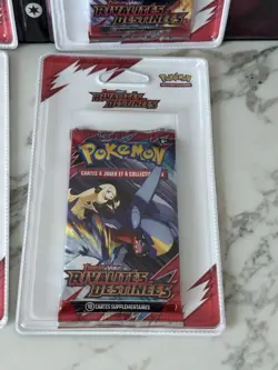 Art Set EV10 4 booster Blister scellee cartes Pokemon Rivalites Destinees - Image 5