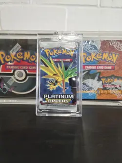 Pokemon Platinum Arceus Booster Pack | Factory Sealed Zapdos Artwork - Image 1