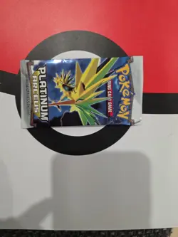 Pokemon Platinum Arceus Booster Pack | Factory Sealed Zapdos Artwork - Image 5