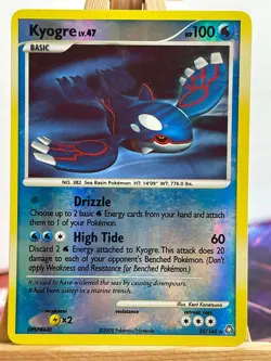 Kyogre Reverse Holo 32/146 Erwachte Legenden Englisch Exc Pokemon - Image 1