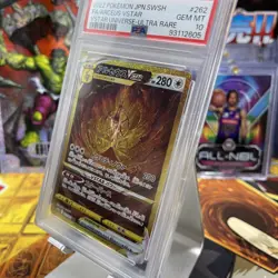PSA 10 GM Pokemon Card Japanese Arceus VSTAR VSTAR Universe 262/172 UR S12a GOLD - Image 5