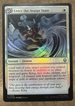 Foil* Enter the Avatar State - Avatar: The Last Airbender TLA - NM MTG - Image 1