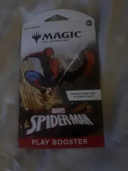 17 Pack Lot, Magic: The Gathering Marvel Spiderman Play Boosters - Image 1