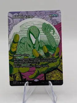 Magic the Gathering Spiderman | Mindbreak Trap Borderless | Pack fresh NM - Image 1