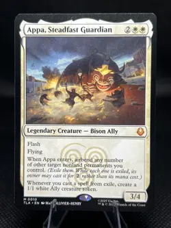 MTG TLA #10 Appa, Steadfast Guardian Mythic Regular - Image 1