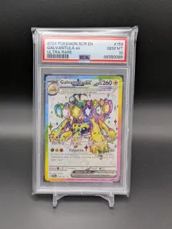 2024 POKEMON SCR EN-STELLAR CROWN ULTRA RARE #159 GALVANTULA EX PSA 10 - Image 1