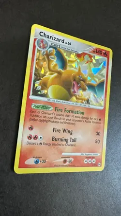 Pokemon TCG - Charizard Holo Rare 1/99-Near Mint-Platinum Arceus - Image 3