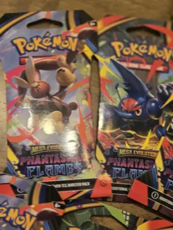 Pokemon TCG Mega Evolution Phantasmal Flames Booster Pack LOT of 13 SEALED - Image 5