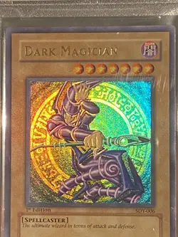 Yu-Gi-Oh! Dark Magician SDY-006 Starter Deck: Yugi 1st Edition PSA 7 NM Holo - Image 4