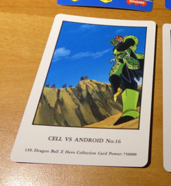 DRAGON BALL Z DBZ HERO COLLECTION PART 1 CARD REG CARTE 139 MADE IN JAPAN MINT - Image 1