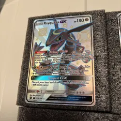Rayquaza GX 177a Promo And 160/168 Celestial Storm Pokemon Cards NM - Image 2